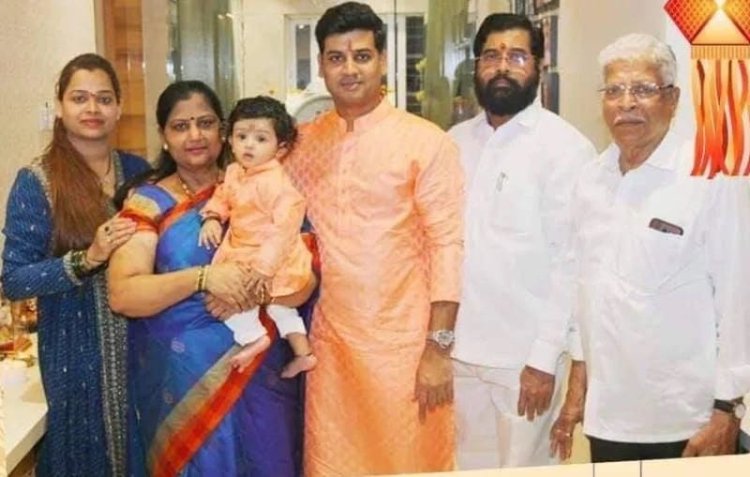 Shrikant Shinde Family